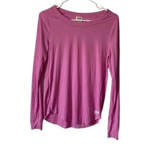 Victoria's Secret PINK Long Sleeve Ribbed T-Shirt Medium